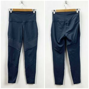 Old Navy Small Womens Dark Gray Moto Athletic Leggings
